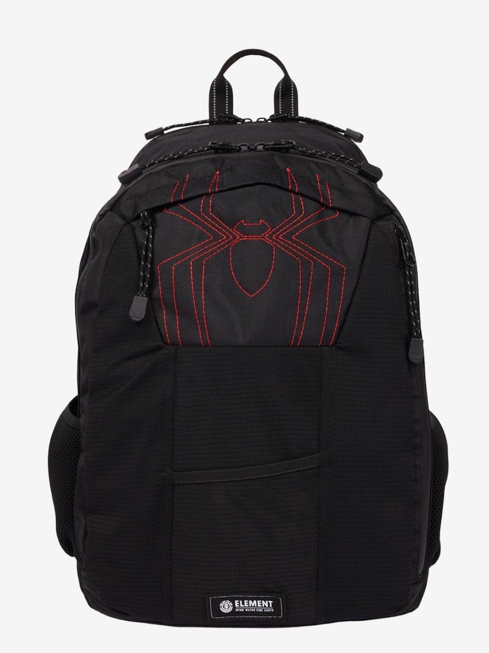 New Element x Marvel Spider-Man Red Spider Logo Backpack